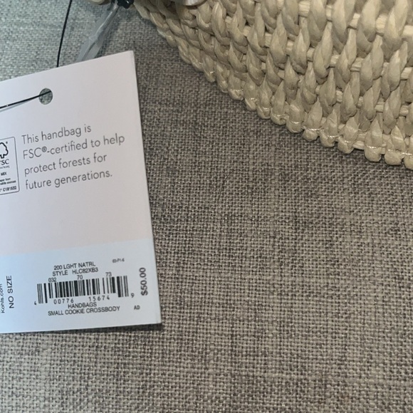 LC Lauren Conrad Cream Round Shoulder Bag - Picture 10 of 10